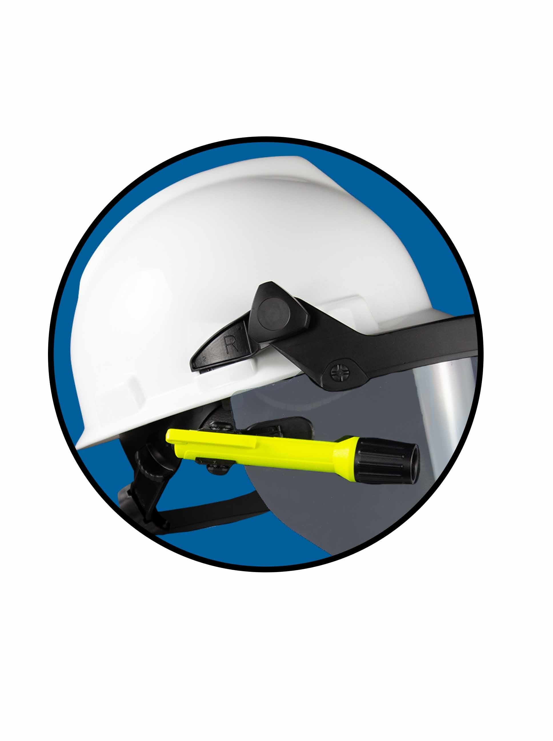 Enespro® 12 cal PureView™ Faceshield with Universal Full Brim Adapter