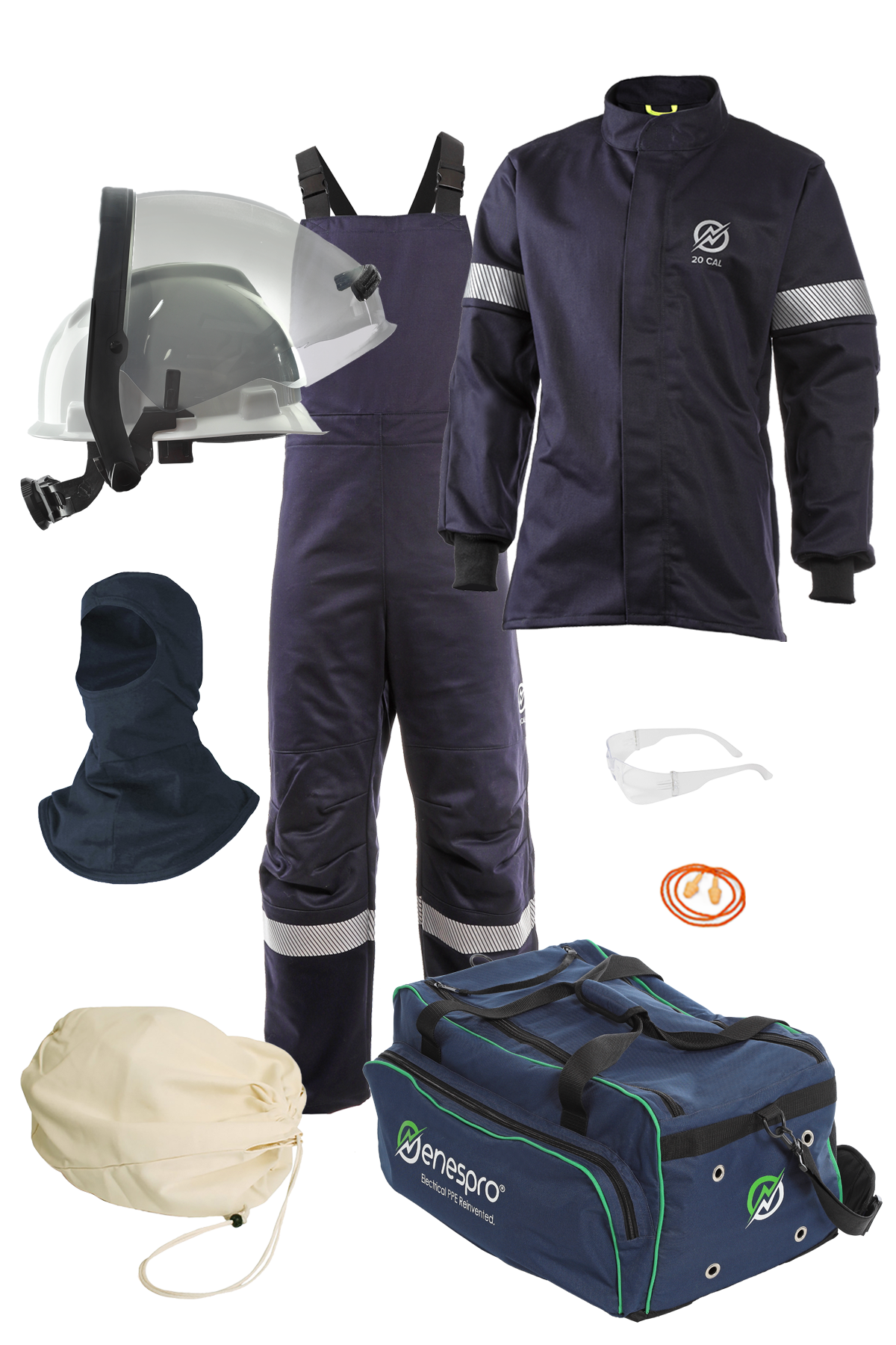 Enespro® 20 Cal Arc Flash Kit with Lift Front Shroud