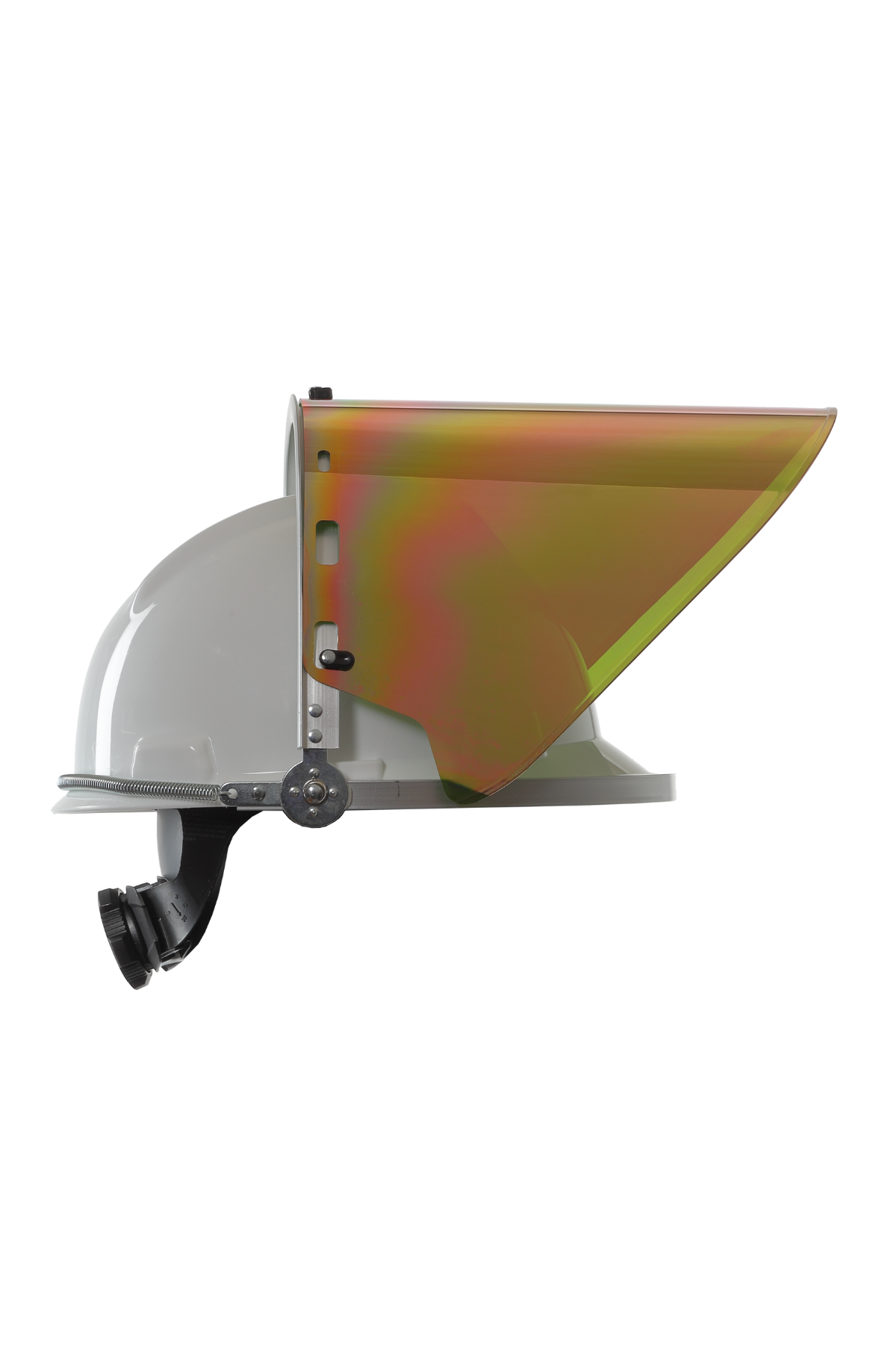 NSA Gold on Green Extreme Heat Faceshield with Metal Bracket
