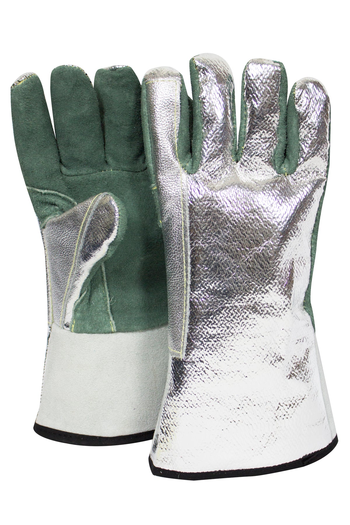 NSA Aluminized High Heat Glove with Leather Palm