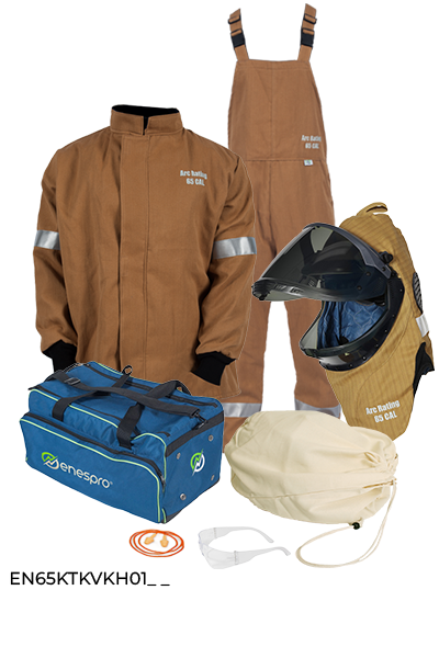Enespro® 65 cal Arc Flash Kit with Lift Front Hood