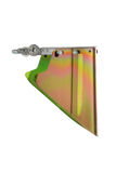 NSA Gold on Green Extreme Heat Faceshield with Metal Bracket