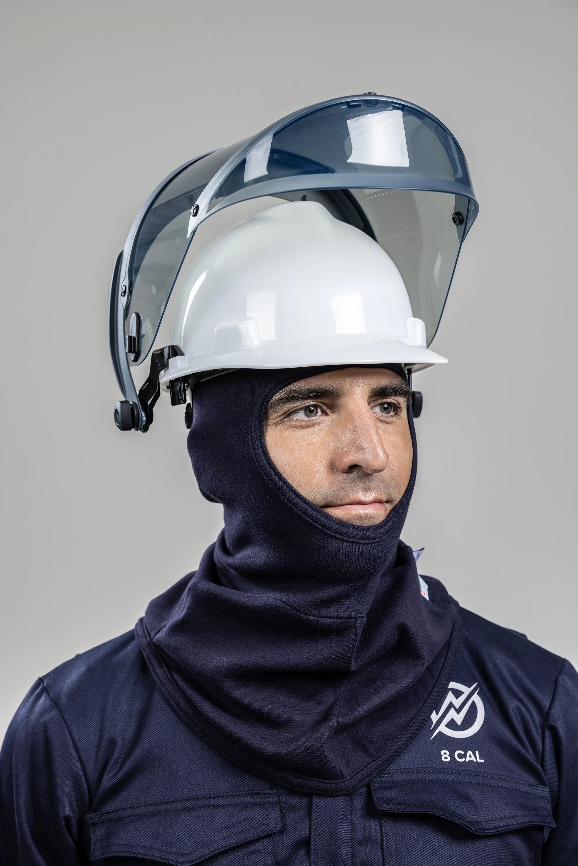 Enespro® 20 cal Hover™ Series Faceshield with Hard Hat