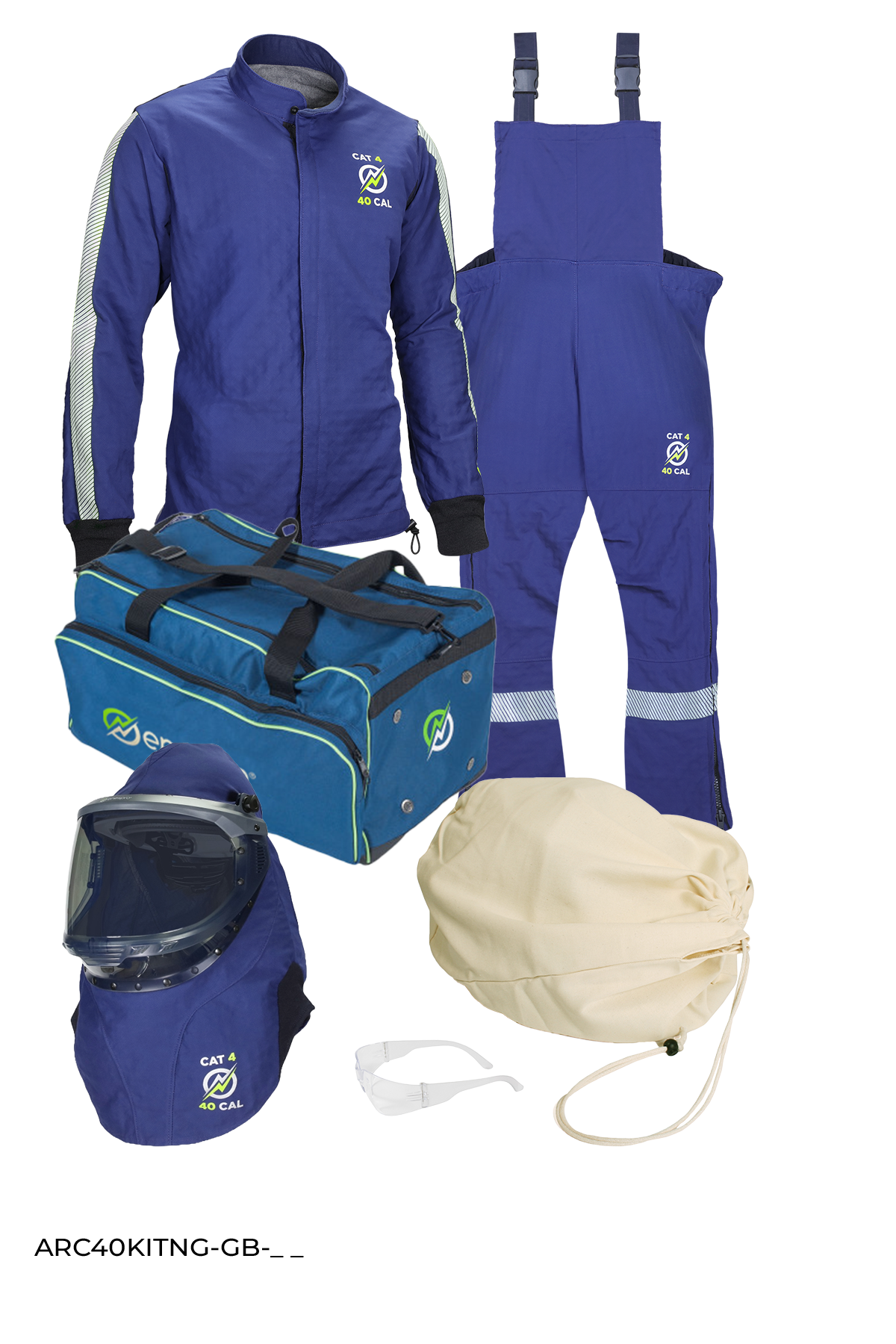 Enespro® AGP 40 Cal Arc Flash Kit with Lift Front Hood