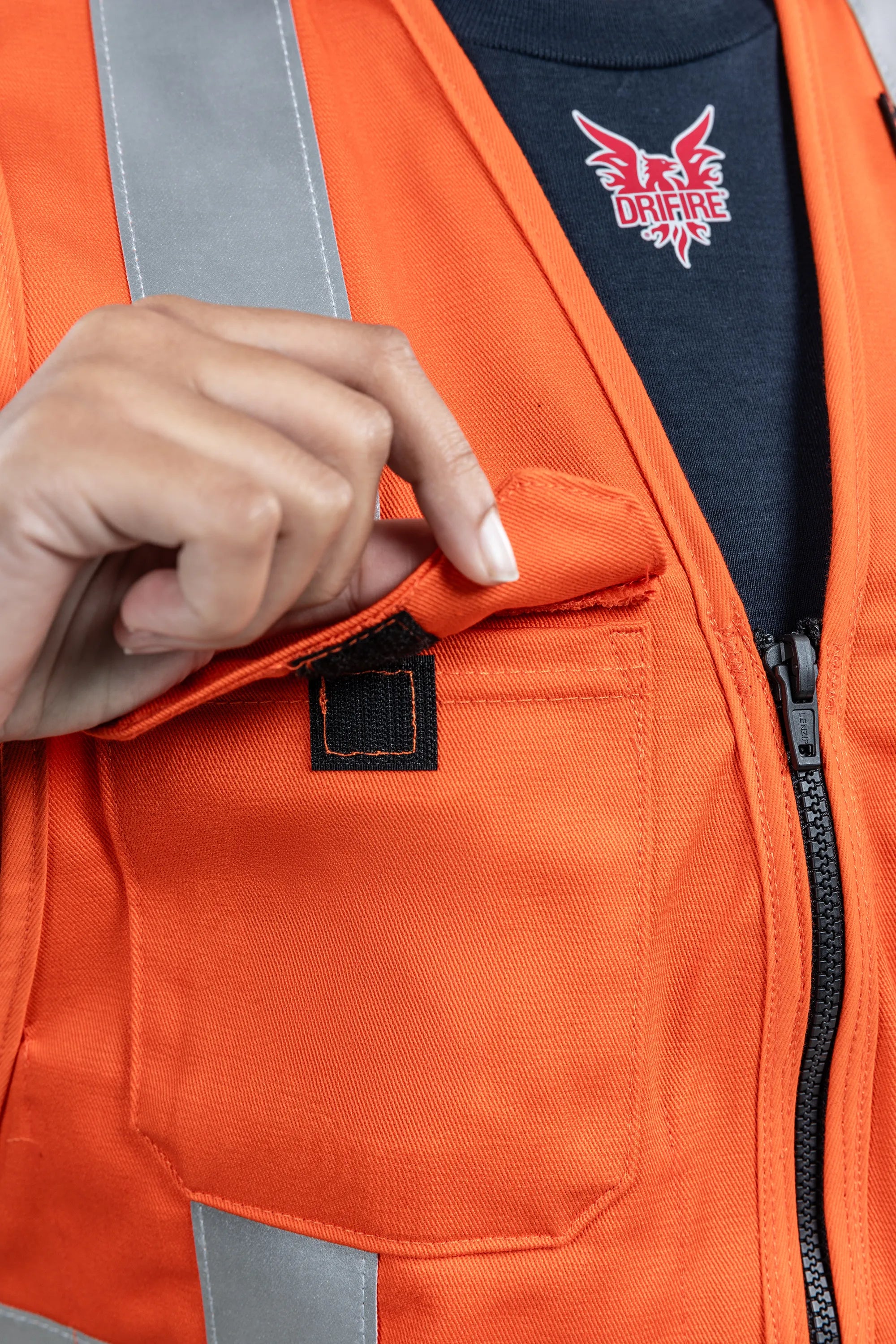 DRIFIRE® Orange FR Deluxe Vest Non-HV