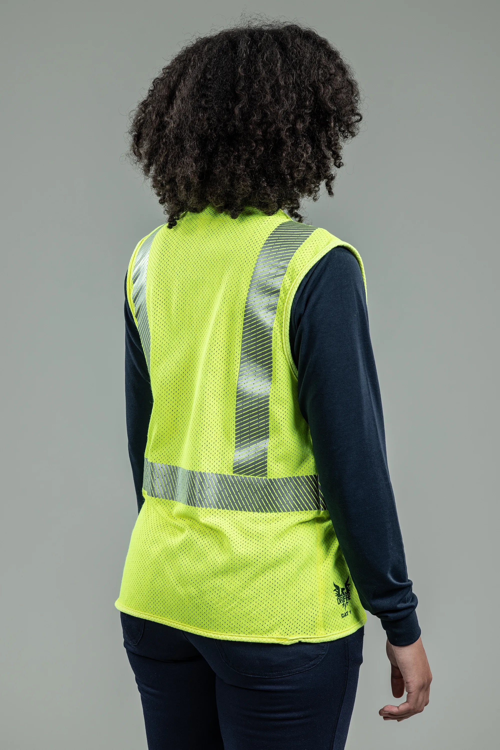 DRIFIRE® FR Hi-Vis Mesh Zip Front Class 2 Vest