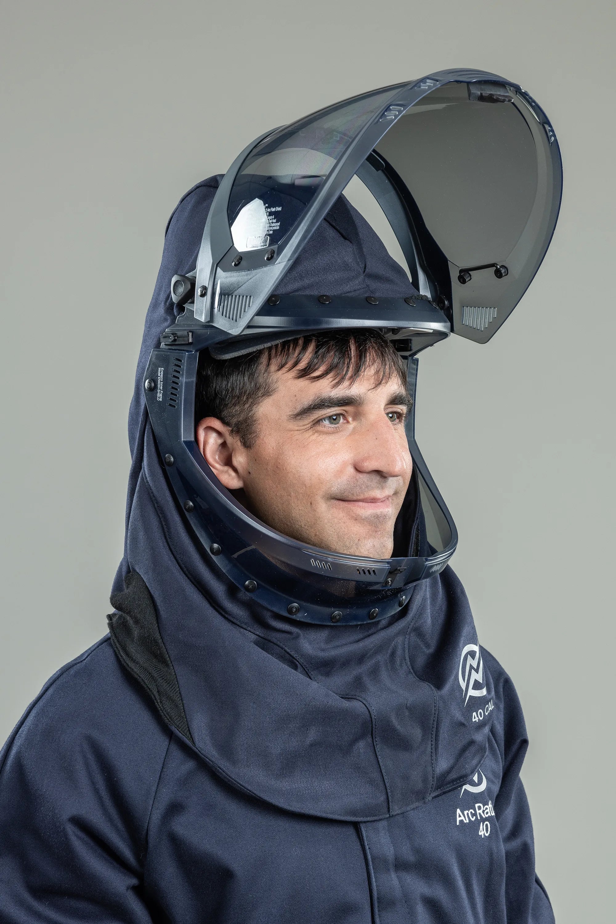 Enespro® ArcGuard® 40 cal Arc Flash Lift Front Hood