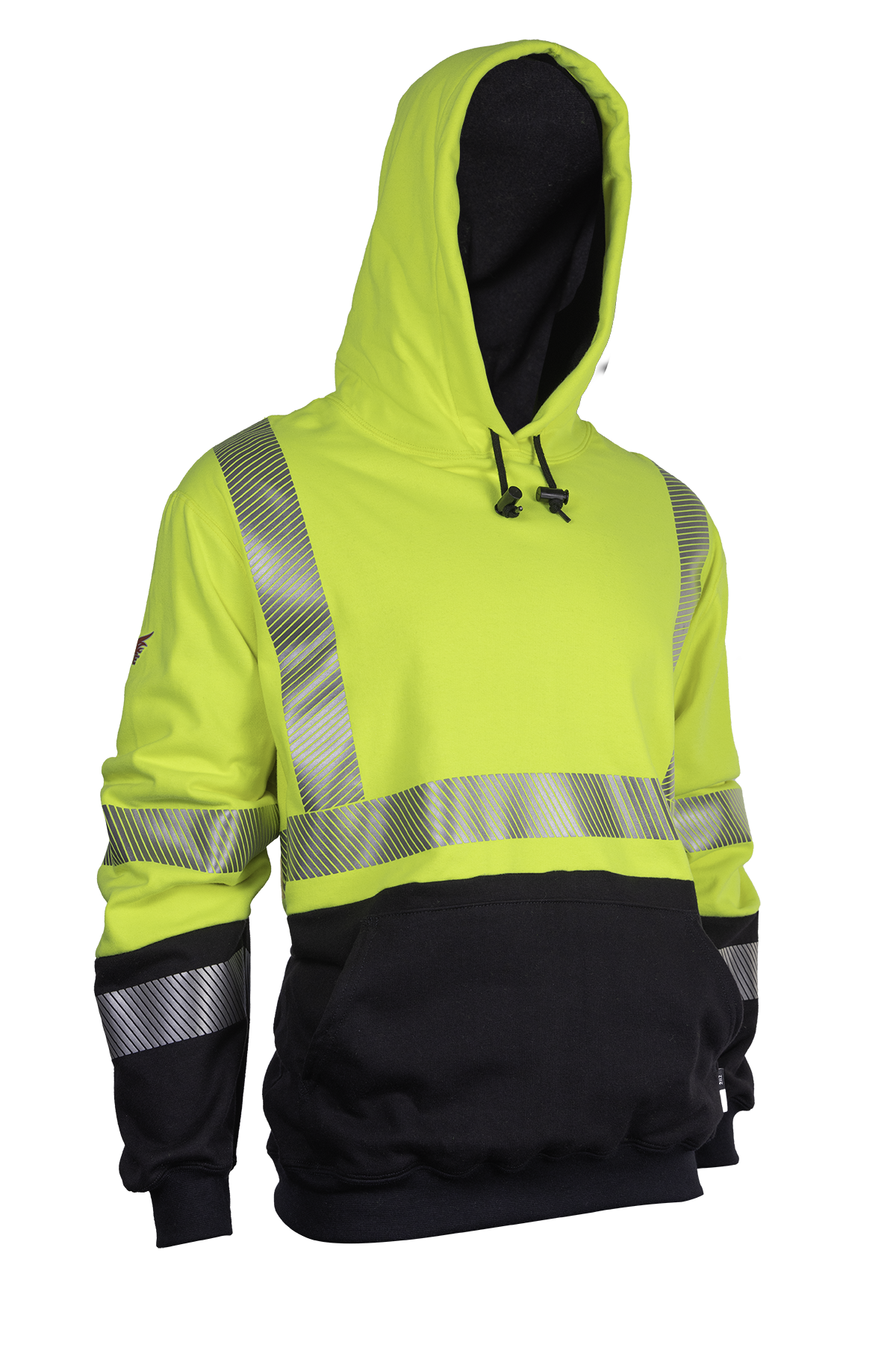 DRIFIRE FR Hi-Vis Hybrid Lined Pullover Hoodie - Type R Class 3