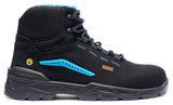 Himalaya S3 Safety Ankle Boots – Black Microfibre, Metal-Free & Puncture Resistant