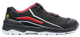 Power S2 Safety Trainers – Black Nubuck Leather, Steel Toe & ESD