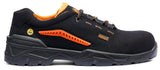 TEMPO S3 Safety Work Shoes – Black Microfiber, Steel Toe, Kevlar Protection