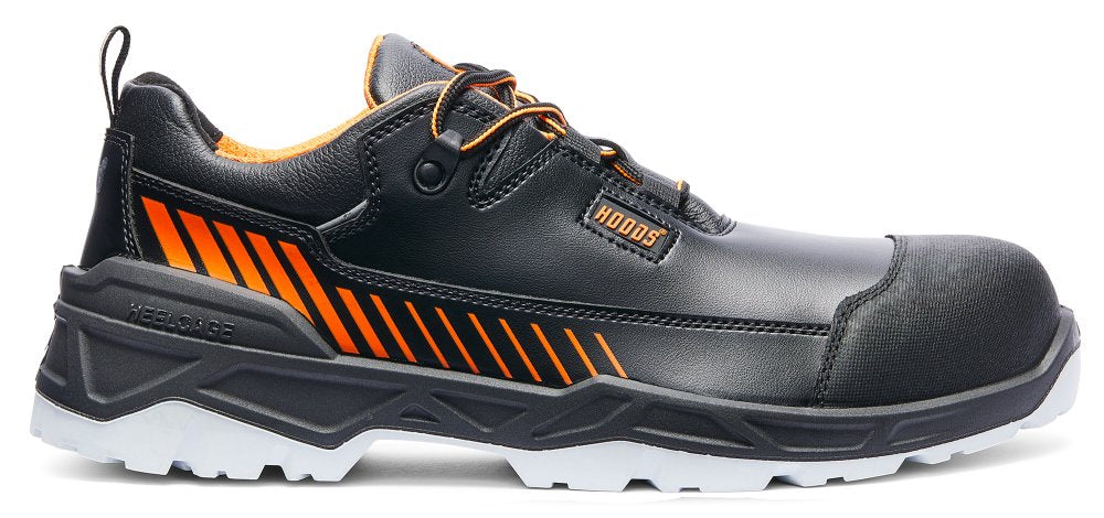 Shark S3 Safety Shoes – Black Cow Leather, Steel Toe & Waterproof