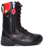 Hercules S3 Safety Boots – Black Buff Leather, Steel Toe & Puncture Resistant