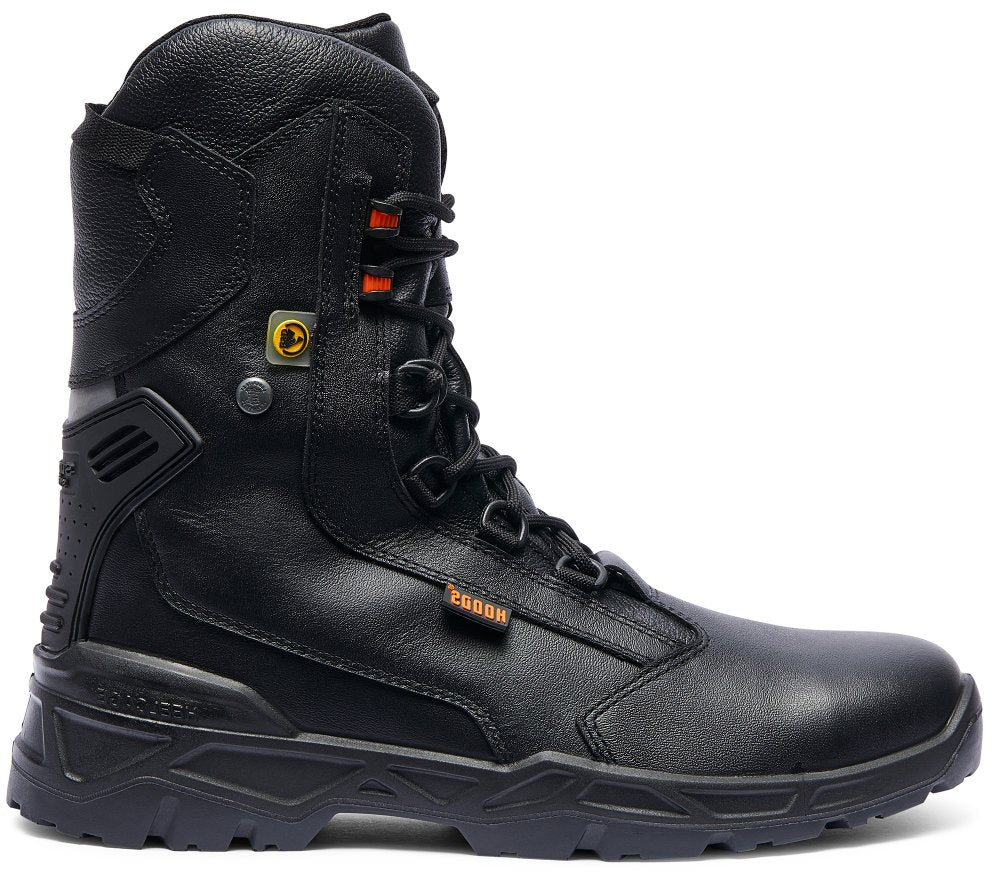 Gladiator S3 Safety Boots – Black Leather, Steel Toe & Waterproof