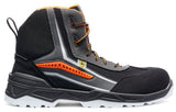 Ironman Ankle S2 Safety Boots – Black Microfibre, Fibreglass Toe & ESD