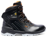 Ocean S3 Safety Boots – Black Leather, Steel Toe & Waterproof