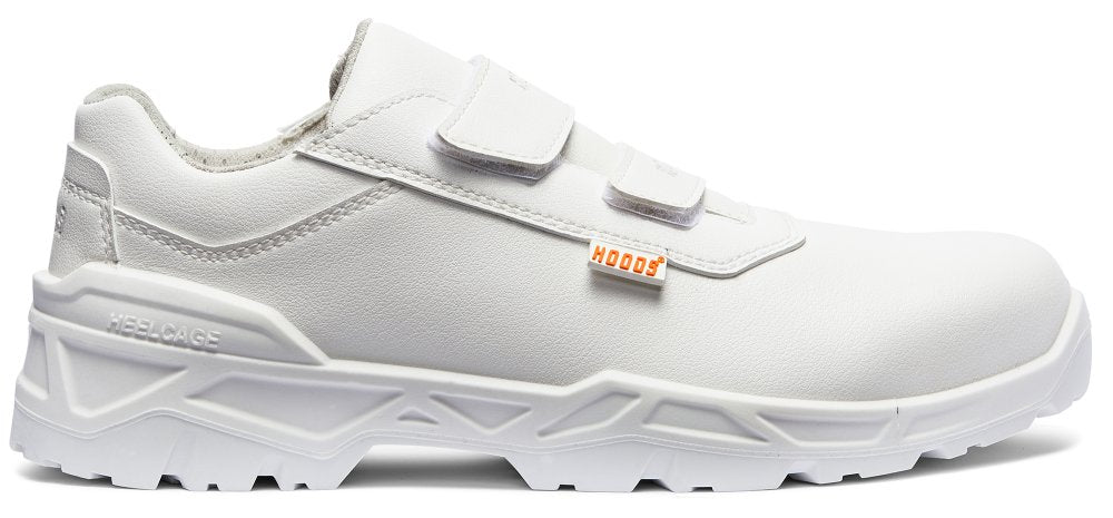 BAKER S2 Safety Work Shoes – Steel Toe, Slip Resistant, Water Repellent White Safety Shoes