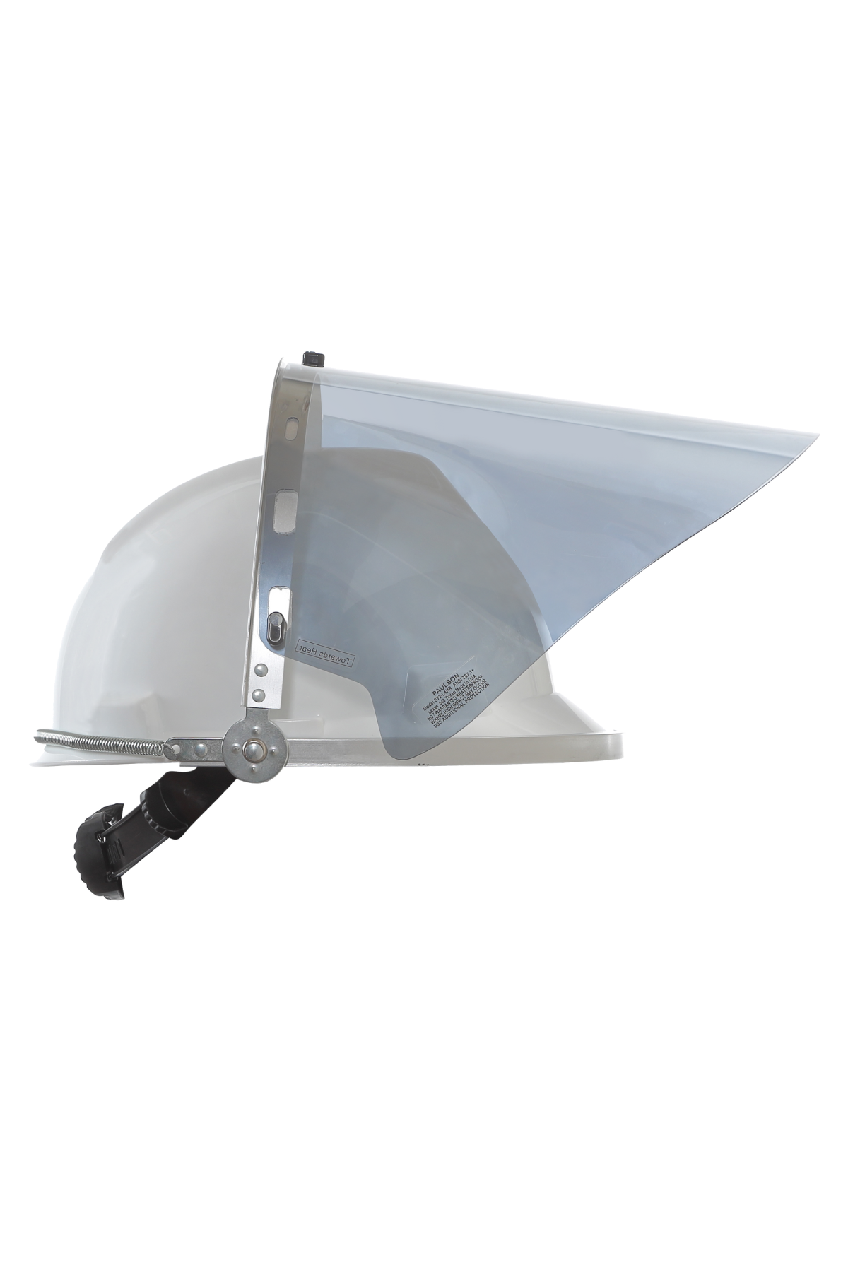 NSA Clear Aluminized High Heat Faceshield with Metal Bracket