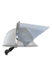 NSA Clear Aluminized High Heat Faceshield with Metal Bracket