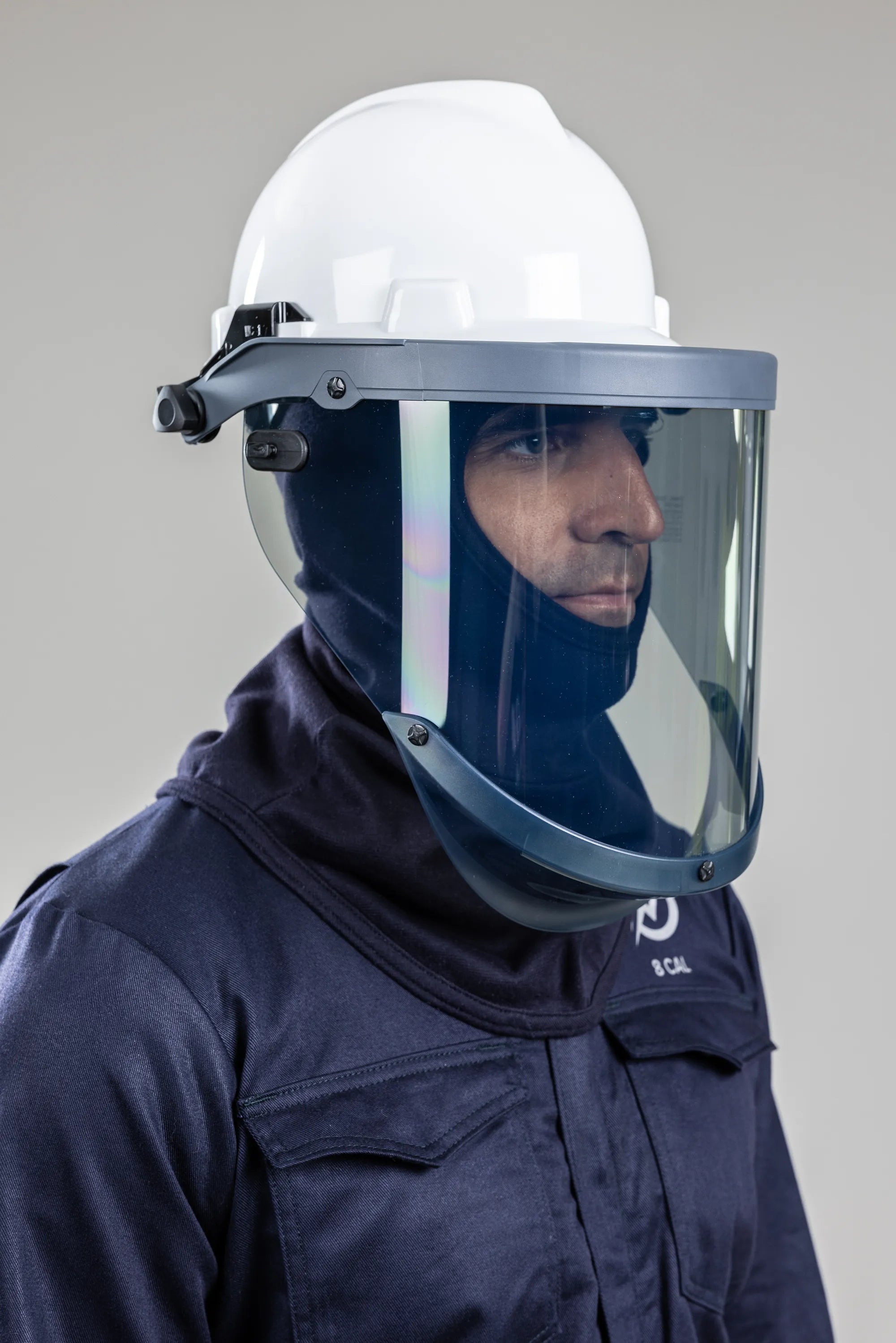 Enespro® 20 cal Hover™ Series Faceshield with Hard Hat