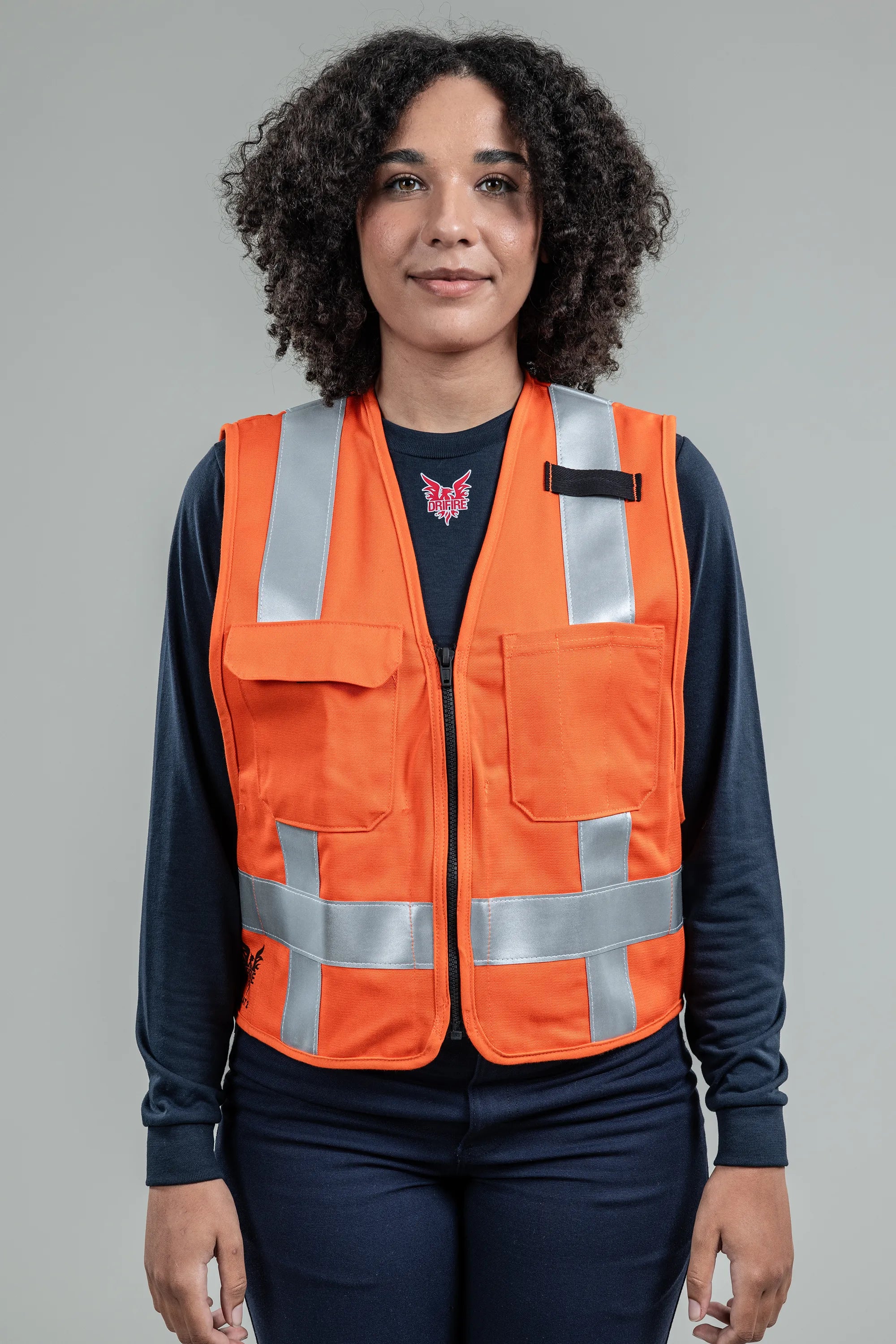 DRIFIRE® Orange FR Deluxe Vest Non-HV