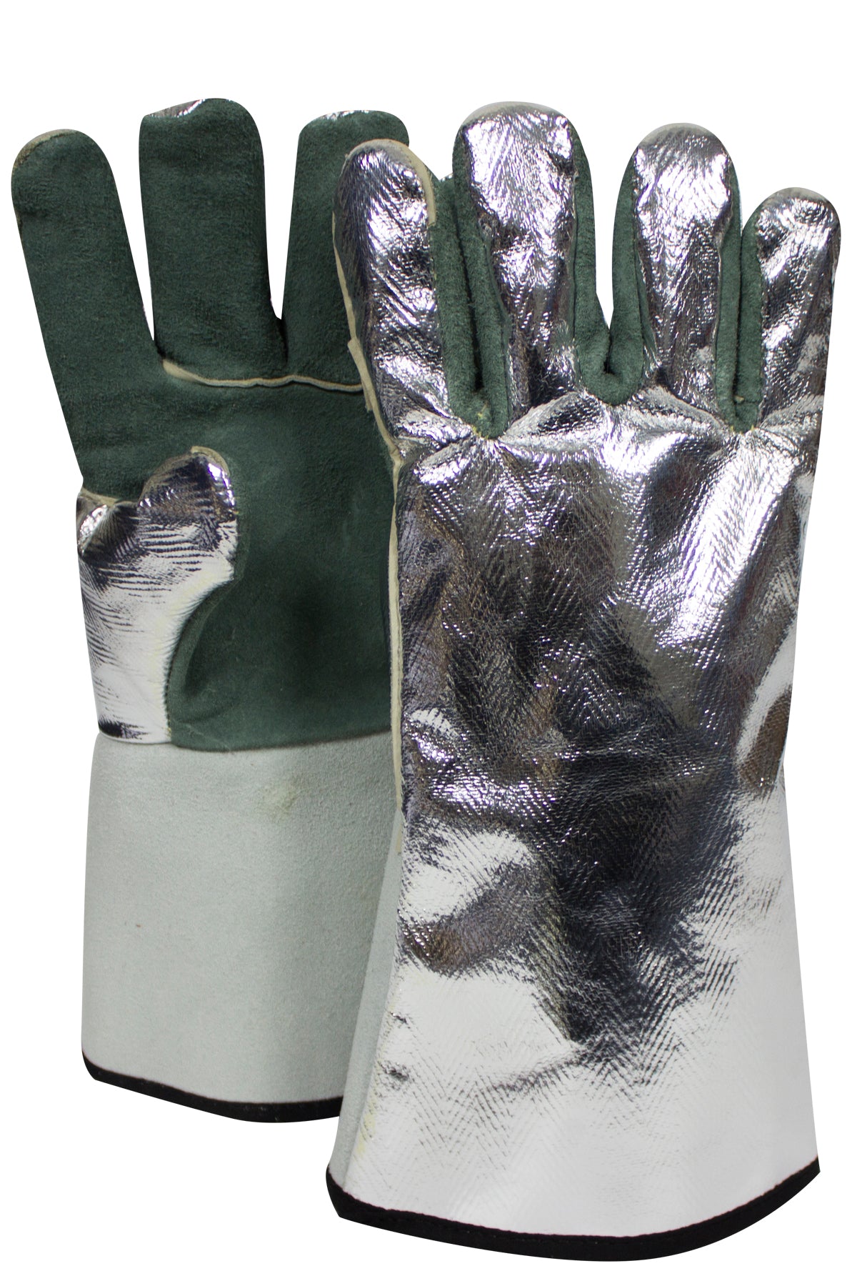 NSA Leather High Heat Level 2 Glove with Aluminized Back