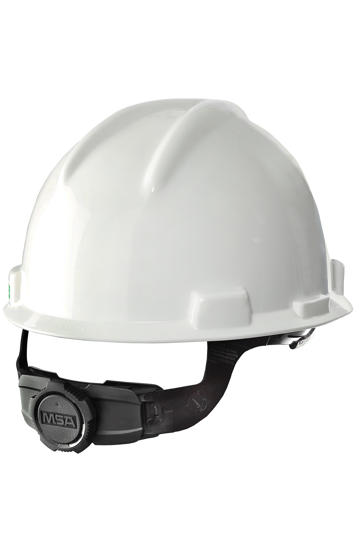 MSA Slotted Hard Hat with Ratchet Suspension