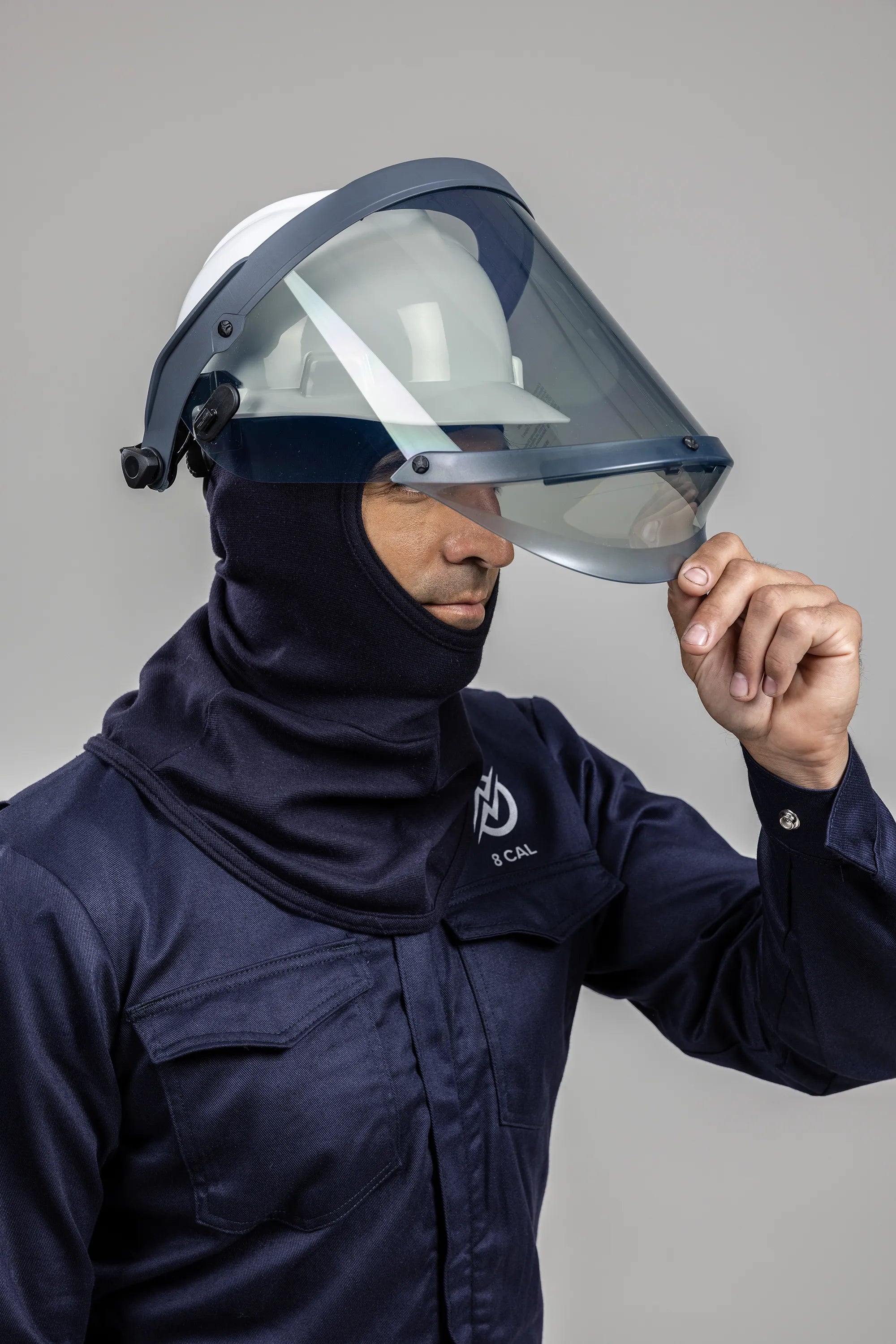 Enespro® 20 cal Hover™ Series Faceshield with Hard Hat