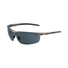 Leone™ Safety Spectacle - Carbon Style Smoke Lens