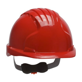 Evolution® Deluxe 6151 - Cap Style Hard Hat with HDPE Shell, 6-Point Polyester Suspension and Wheel Ratchet Adjustment