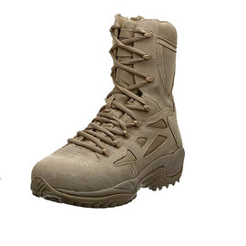 Reebok Men's 8" Stealth Boot with Side Zipper - Desert Tan