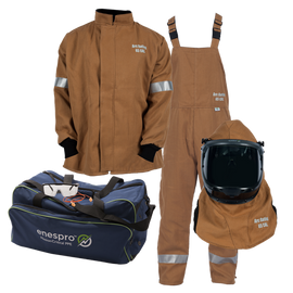 Enespro - 65 CAL Enespro Arc Flash Kit with OptiShield™ Vented Lift-Front Hood