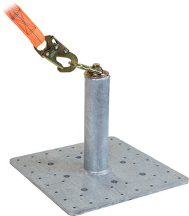 Roof Anchor 12" Threaded Top