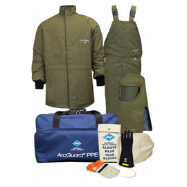 NSA - 40 Cal ArcGuard RevoLite Arc Flash Kit With Short Coat & Bib Overall