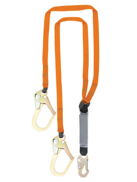 6' Double Ext Lanyard w/Rebar Hooks