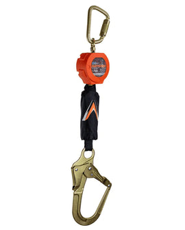 6' Pygmy Hog® Web Self-Retracting Lifeline with Rebar Hook