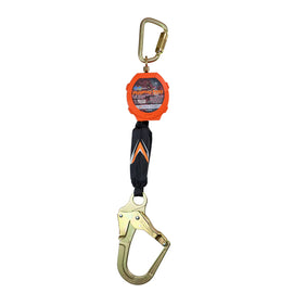 Pygmy Hog 11′ Web Self-Retracting Lifeline With Rebar Hook