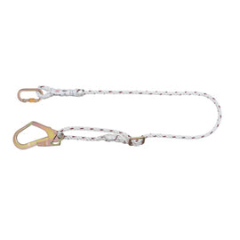 Spartan™ 2m Adjustable Work Positioning Restraint Lanyard - Scaffold Hook
