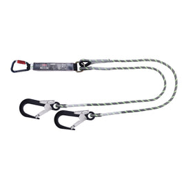 Pioneer 2m Twin Sharp Edge Fall Arrest Lanyard