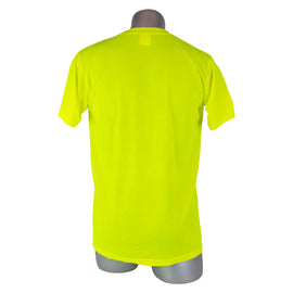 High Visibility Yellow Safety Short Sleeve Shirt