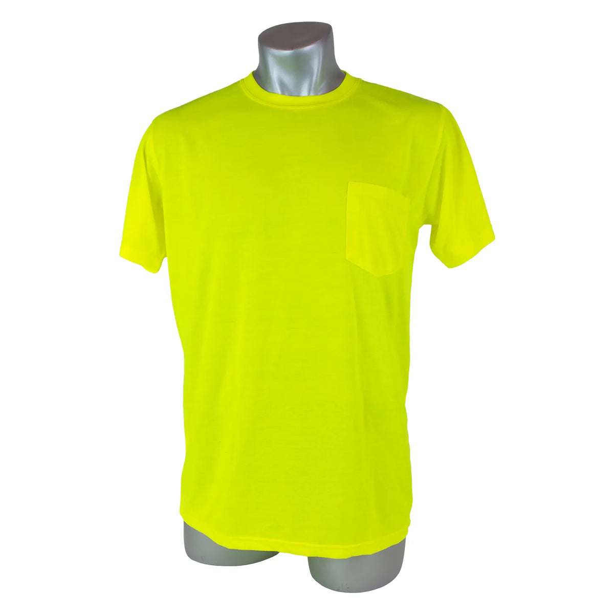 High Visibility Yellow Safety Short Sleeve Shirt