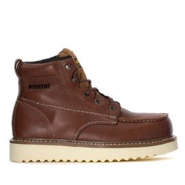 Wolverine 6'' Moc-Toe Steel Toe Wedge Work Boot