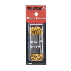 Wolverine 45" Gold Laces (12 Pair Pack)