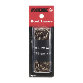 Wolverine 72" Brown Laces (12 Pair Pack)