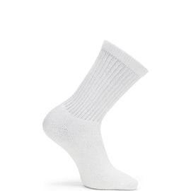 Wolverine White Work Socks Cotton Crew (4 Packs)