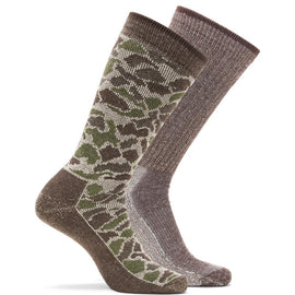 Wolverine Wool Mid Calf Camo (2 Pair Pack)