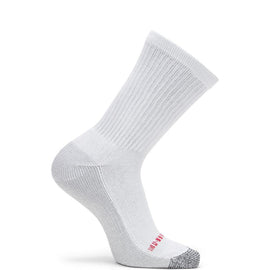 Wolverine CMFT Cotton Crew White (6 Pair Pack)