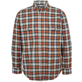 Wolverine FR Plaid Long Sleeve Twill Shirt