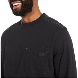 Wolverine Guardian Cotton Long Sleeve Pocket Tee
