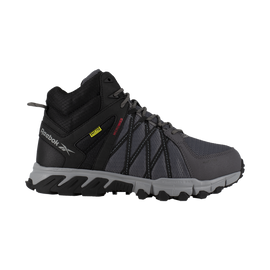 Men's Athletic Work Hiker with CushGuard Internal Met Guard - Grey and Black